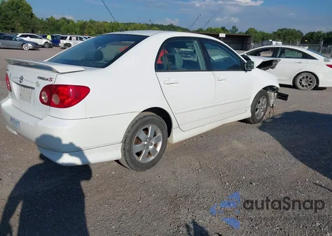2007 Toyota Corolla S из США, поврежденный, VIN 2T1BR32E57C789349
